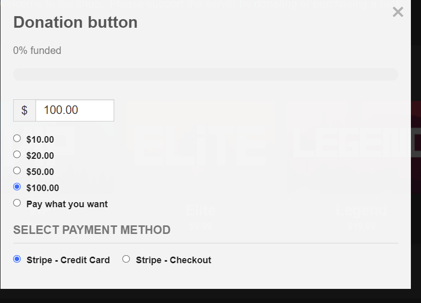 donation
