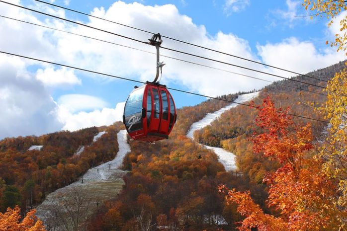 Gondola At Stowe Mountain Resort