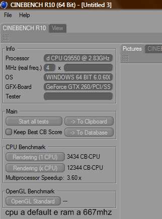 cinebench r10_Q9550