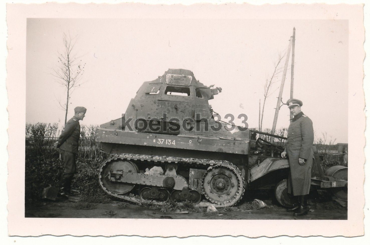 französische AMC Citroen Schneider P16 Kegresse 