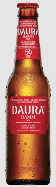 Daura Damm gluten free in bottiglia 33 cl