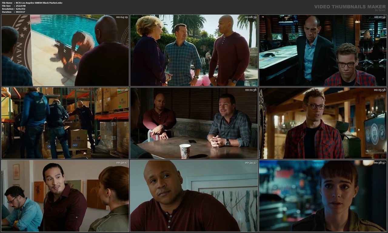 NCIS Los Angeles S08E04 Black Market.mkv