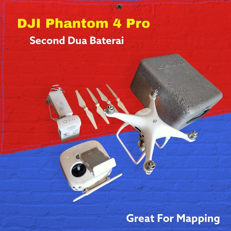 jual Dji Phantom 4 Pro Professional bekas second murah