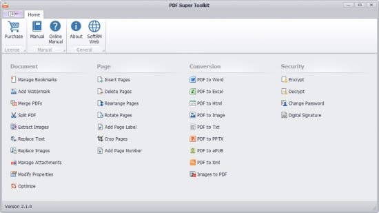 Softrm PDF Super Toolkit 3.0.0