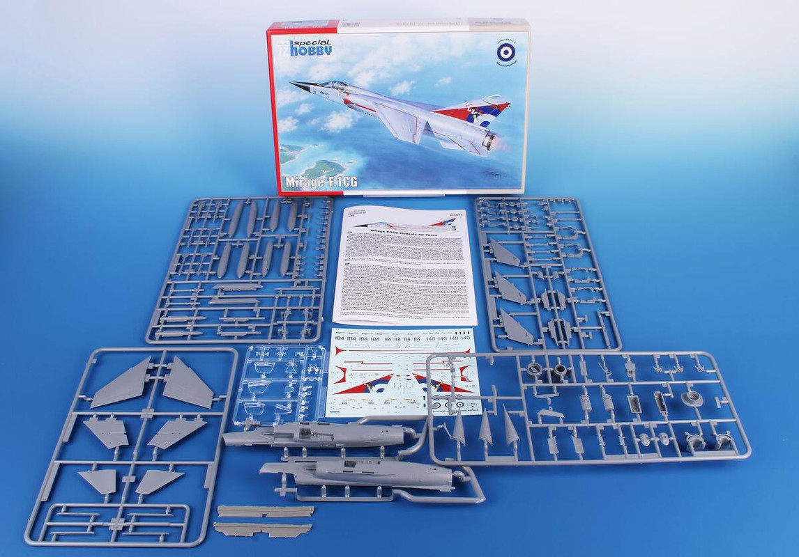 1/72 - Dassault Mirage F-1 family by Special Hobby - F-1B/C/CG/CE/CH/EQ ...