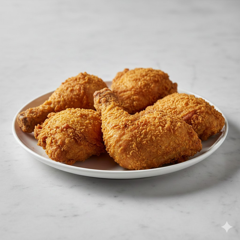 Pollo A La Broaster (6 Uds.)