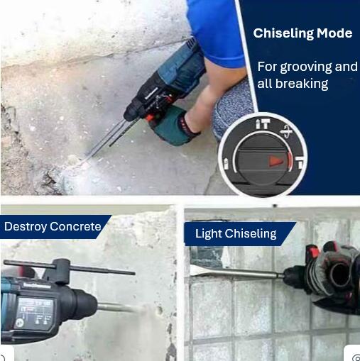light chiseling