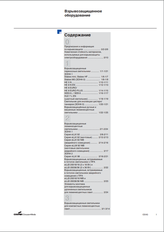 Взрывозащищенное оборудование Cooper Crouse-Hinds