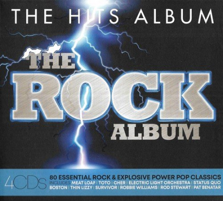 VA - The Hits Album: The Rock Album (4CD, 2019) FLAC