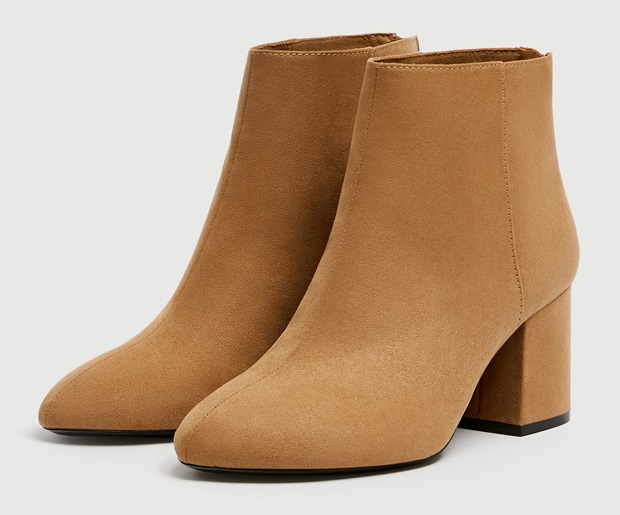 Gležnjače sa štiklom srednje dužine Pull&Bear