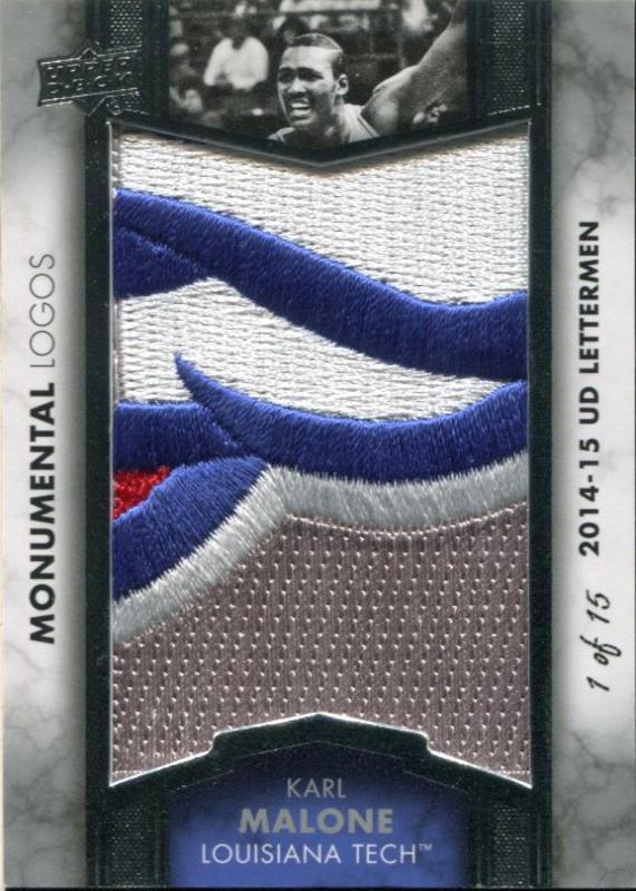 2014-15UpperDeckLettermenMonumentalLogoPatchesMLKM14