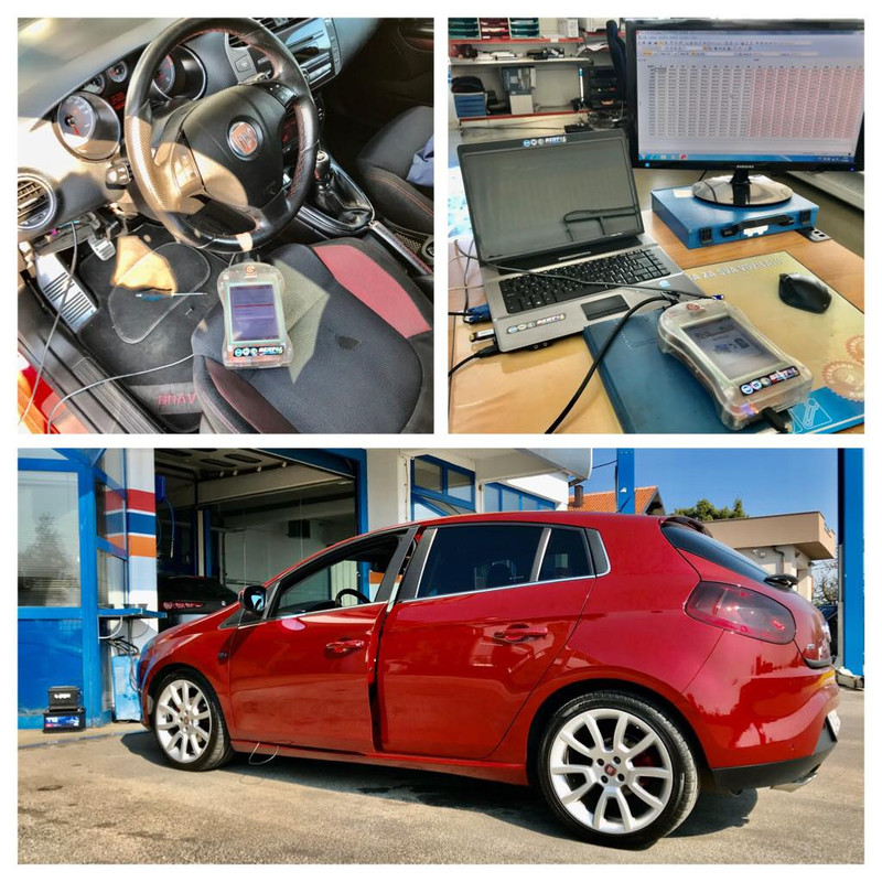 F Bravo 2.0 MJet, Chip  20%, EGR off ... uuu I like this job!!!! ????