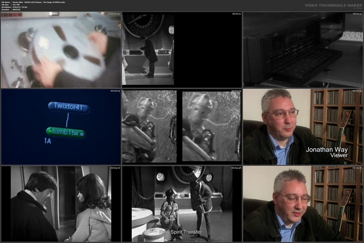 Doctor Who - S05E01 (037) Bonus - The Magic of VIDFire.mkv