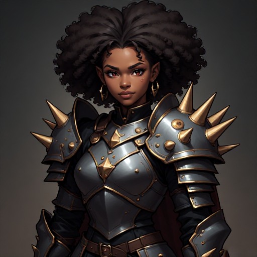 Elegant-Afro-Dark-elf-wearing-(11)