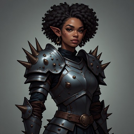 Elegant-Afro-Dark-elf-wearing-(13)