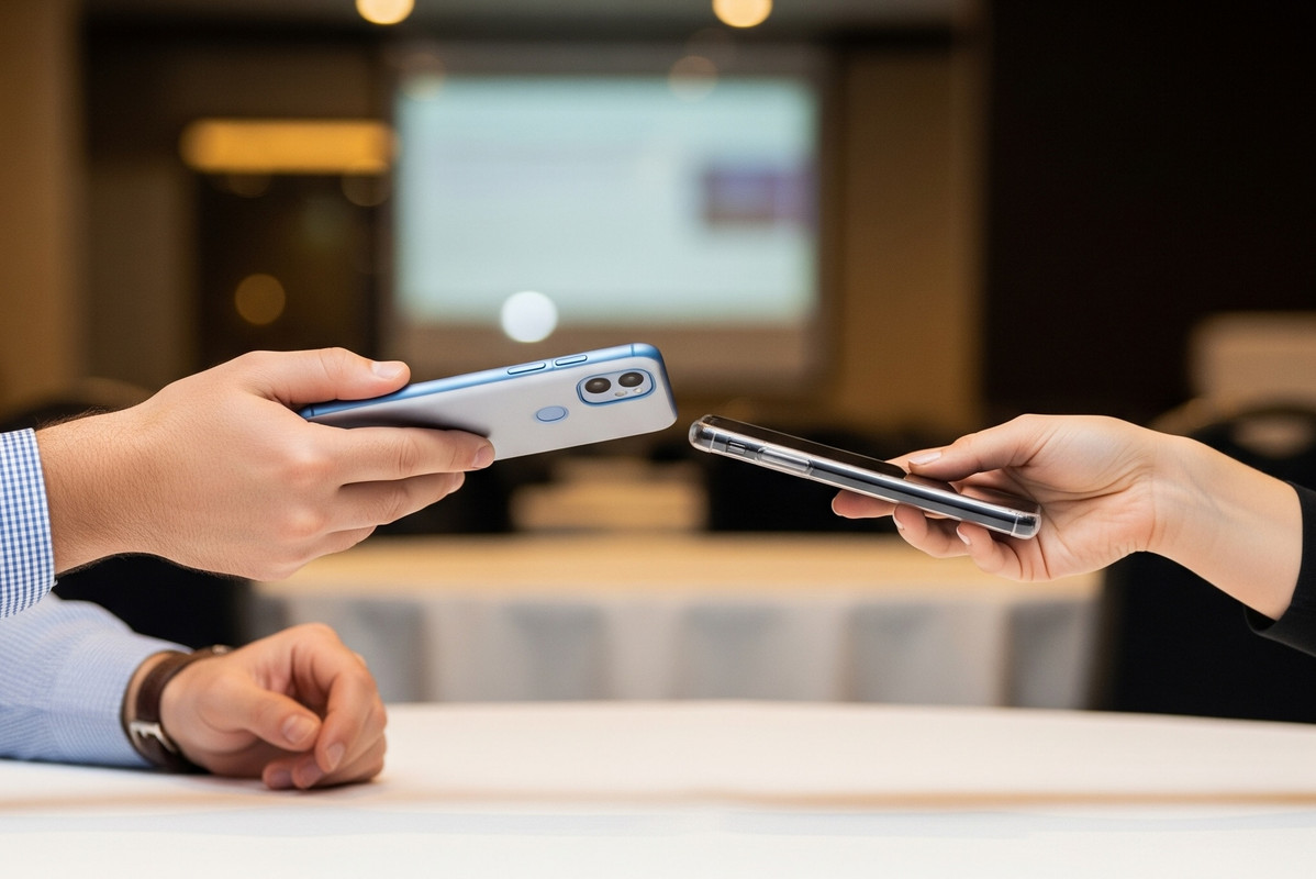 Phone swap illustration