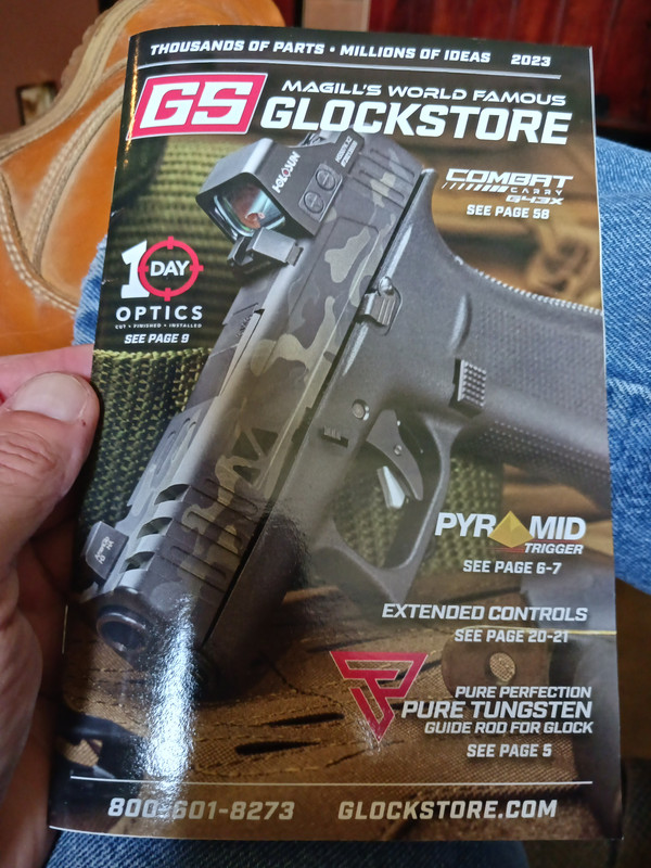 Glockstore catalogs are available now for people that like Glocks