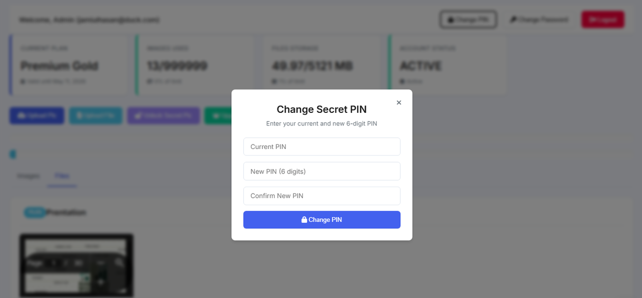 JH Cloud System Screenshot