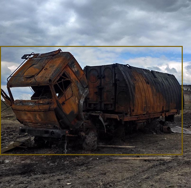 1099 KamAZ-63501 (for PP-2005 floating bridge system) destr 12 04 22