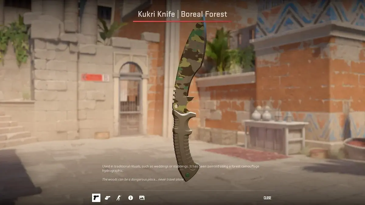 Kukri Knife Boreal Forest