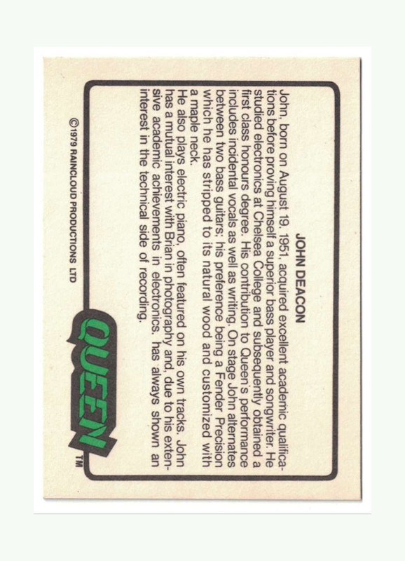 1979 Donruss Rock Stars - You Pick to Complete Your Set - Bild 110 von 138