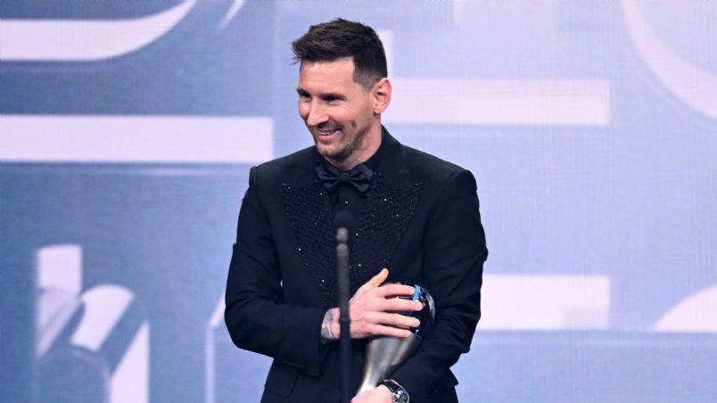 Lionel Messi gana el premio 'The Best' al mejor jugador del año; es el segundo que recibe