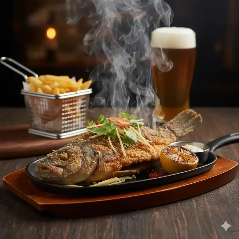 Fish & Chips Sizzler
