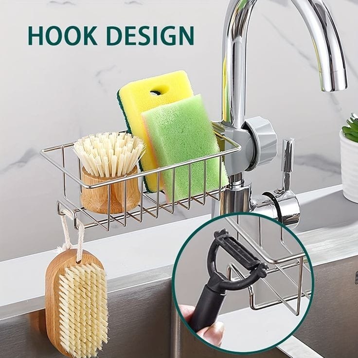 Stainless Steel Faucet Sink Rack