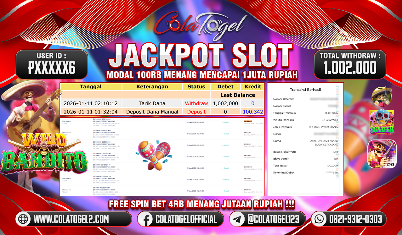 JACKPOT SLOT GACOR!!
