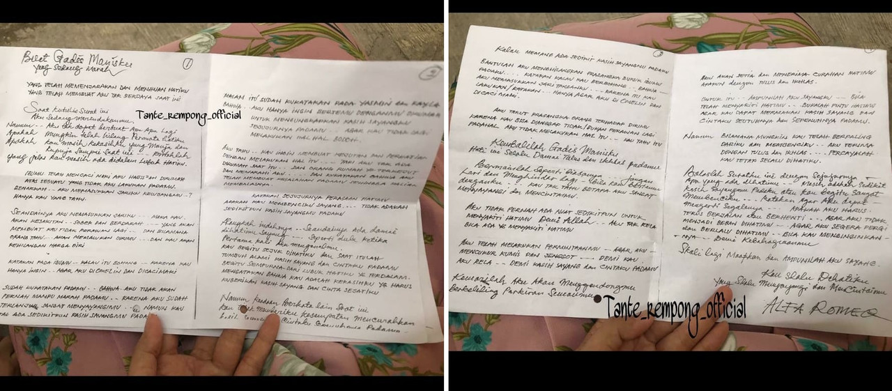 Baca Surat Cinta Untuk Putrinya Yang Masih Sd Orang Tua Ini