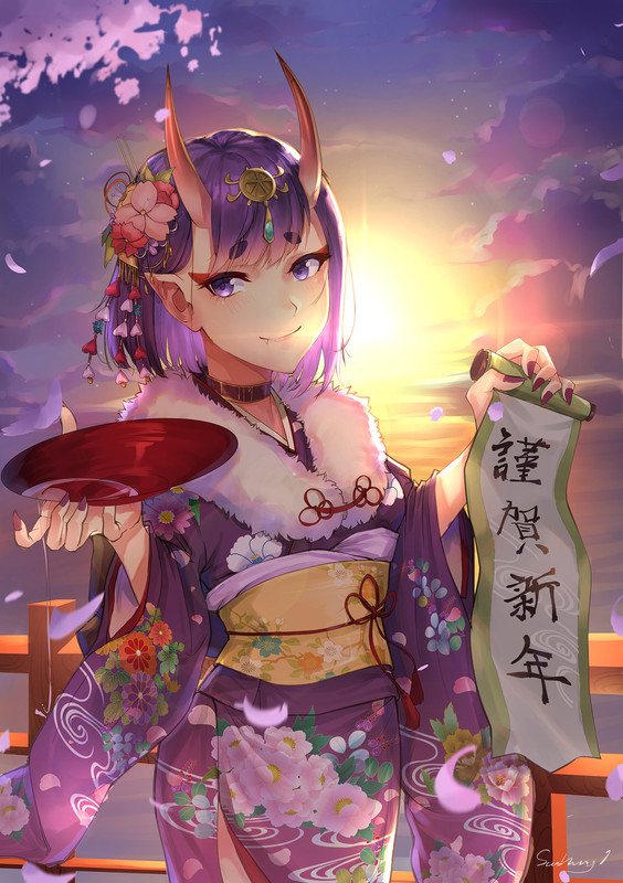 shuten-douji-fate-grand-order-and-etc-drawn-by-kaer-sasi-dianx