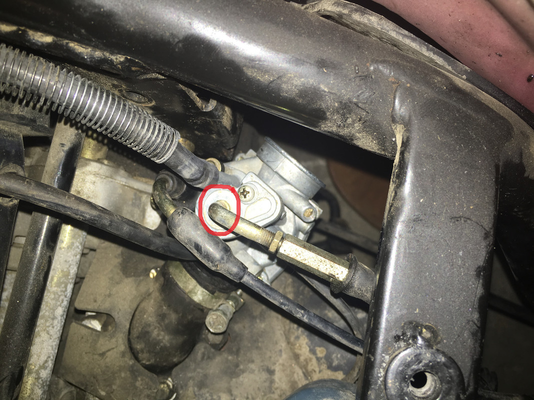 Mikuni Carb Leak ETon Beamer 2 Scooter Forums