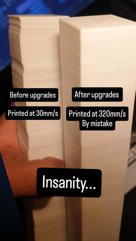 Oldham couplers installed on printer Z-axis