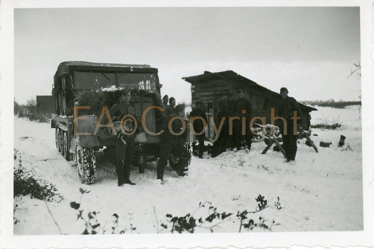 Kämpfe Halbkette Fahrzeug Sd.Kfz. Foto1
