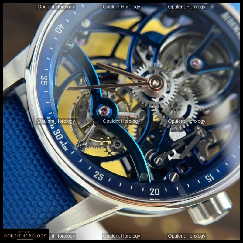 Audemars Piguet 26600 Tourbillon Openworked Blue 41mm