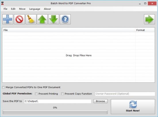 Batch WORD to PDF Converter Pro 1.7 