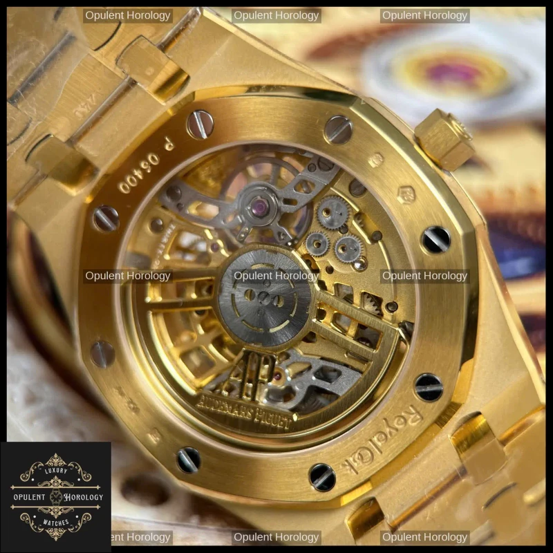 Audemars Piguet Royal Oak Jumbo Extra-Thin Openworked 16204 39mm Automatic Skeleton - Super Clone