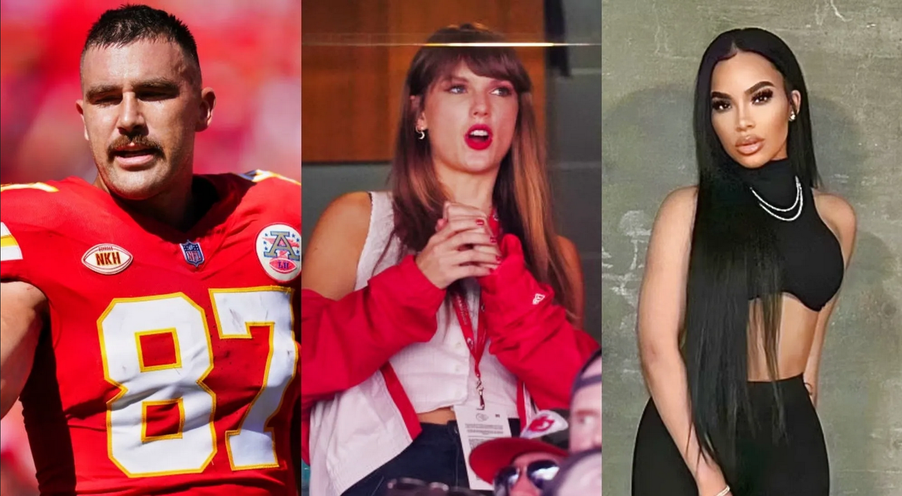 Antigua novia de Travis Kelce advierte a Taylor Swift para que no confíe en él