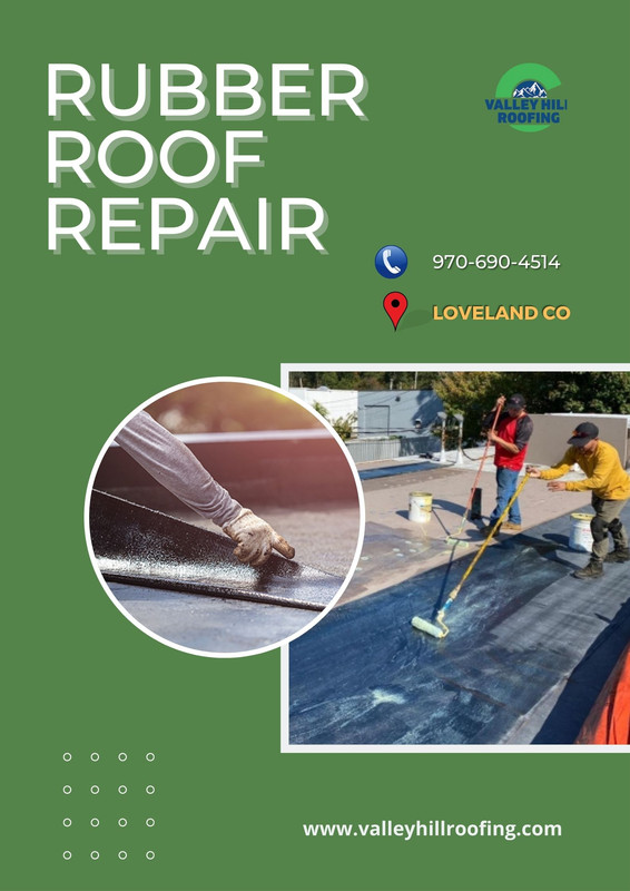 Rubber Roof Repair Loveland CO