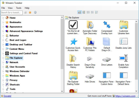 Winaero Tweaker 1.31