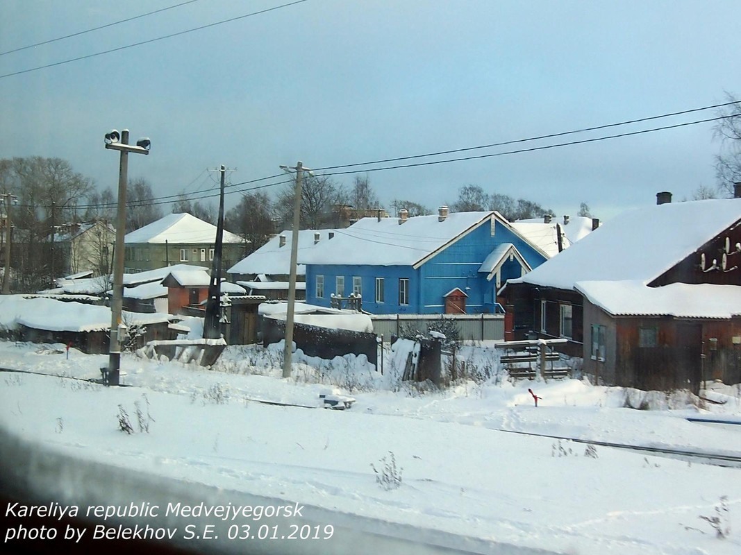 железная дорога, Карелия, Медвежьегорск