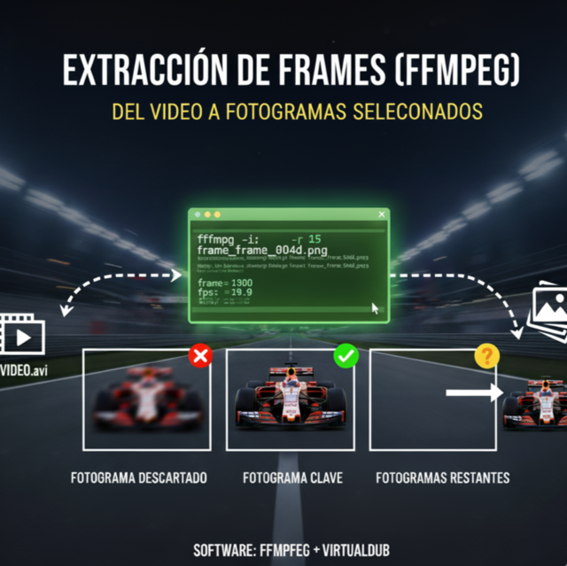Extraer fotogramas v�deo con FFMPEG - Multiplataforma