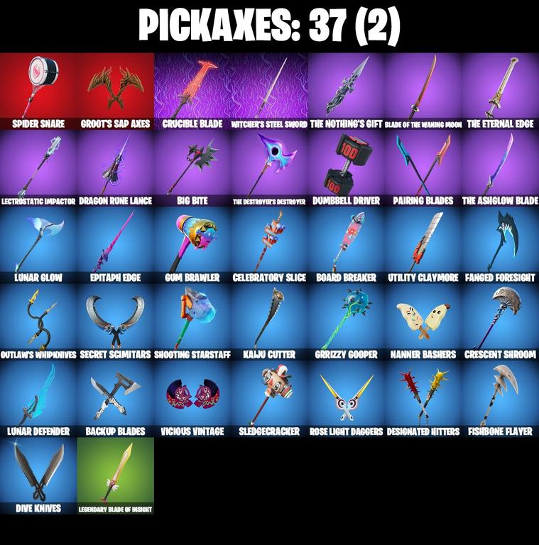pickaxes comp