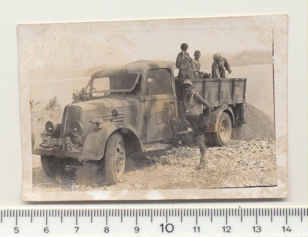 KAMERADEN MIT LKW OLDTIMER SÜDFRONT AFRIKAKORPS 