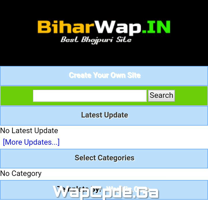 Website css code like (biharwap.in) for wapkiz site