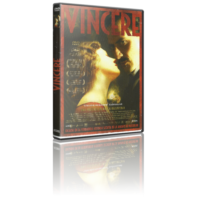 Portada - Vincere [DVD9Full] [Pal] [Cast/Ita/Cat] [Sub:Varios] [Drama] [2009]