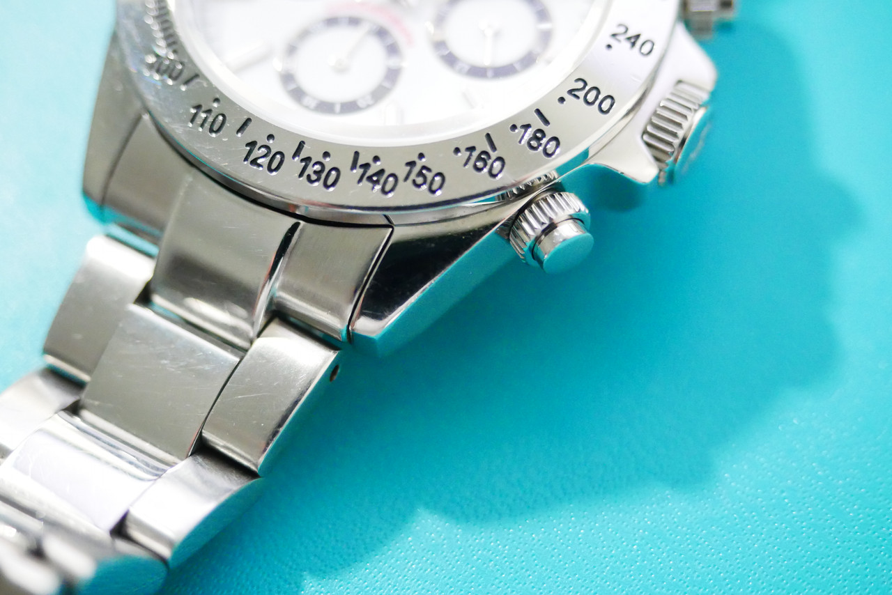 WTS Technos homage Rolex 16520 Daytona white inverted 6 dial image 5