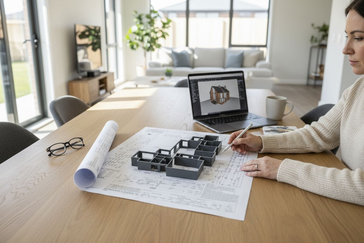 Solid Plans model studio shot