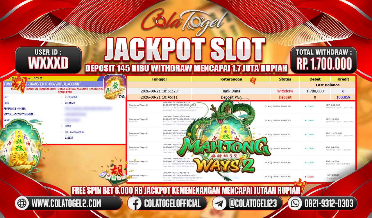 JACKPOT SLOT GACORR!!