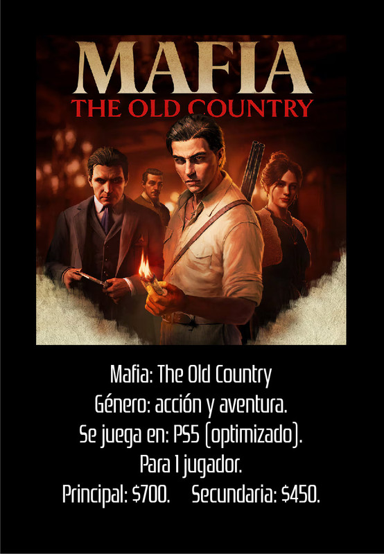 Mafia: The Old Country